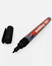 3× Edding 361 Whtbrd Marker 1mm Bllt Blk NEW10 Count, Fast SHIPPING - $11.29