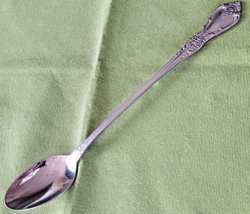 Iced Teaspoon Kennett Square Oneida Distinction Deluxe Stainless 7 5/8&quot; - £4.74 GBP