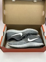 Nike Flex Contact Running Trainers Cool Grey/White-Pure Platinum Mens Size 8.5 - £21.53 GBP