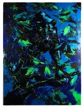 &quot;Negro Panther&quot; Por Marca King Firmado Serigrafía Le De 325 76.2cm x 102cm W/ - $701.45