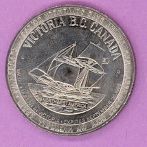 1985 Victoria BC Trade Token Overprinted for 1987 Northwest America Ship NBS - £8.55 GBP