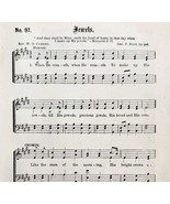 1883 Gospel Hymn Jewels Sheet Music Victorian Single Religious Music ADB... - €17,30 EUR 1883 Gospel Hymn Jewels Sheet Music Victorian Single Religious Music ADB... - €17,30 EUR