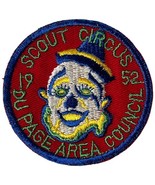 Boy Scouts of America Du Page Council Circus Vintage 1952 BSA Embroidere... - $171.34 MXN