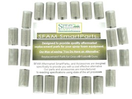 Spray Foam 60 mesh filters 20 pc fits Graco Fusion Air Purge AP guns 246358 SFAM - £25.59 GBP