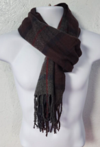 Alpine Swiss Mens Plaid Scarf Soft Winter Shawl Lightweight Cold-Weather... - $11.87