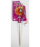 DISNEY WAND SNOW WHITE PRINCESS BEADS GLITTER COSTUME ACCESSORY DRESS UP... - $150.87 MXN