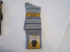 Gold Label Roundtree &amp; Yorke Pima socks grey f358r207 Reinforced Arch Me... - £4.93 GBP
