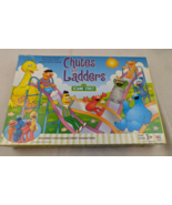 Sesame Street 2004 Chutes and Ladders Game Complete Milton Bradley plast... - $12.86