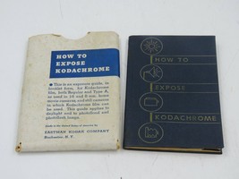 Vintage How to Expose Kodachrome Booklet Brochure - $7.42