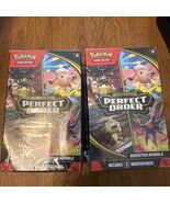 Pokemon TCG ME03 Perfect Order Booster Bundle Sealed SET (2) BRAND NEW - $98.99