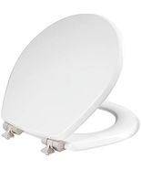 MAYFAIR 826NISL 000 Benton Toilet Seat with Brushed Nickel Hinges will Slow - $815.42 MXN