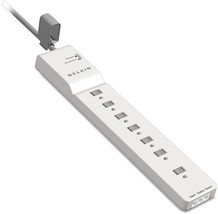 Belkin 7-Outlet SurgeMaster Surge Protector BE10720006 - £59.94 GBP
