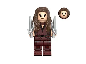 Minifigure Custom Figures For Sale Elektra Daredevil Marvel MCEU - $6.50