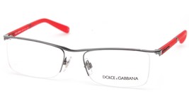 New Dolce&amp;Gabbana Dg 1249 1231 Gunmetal Eyeglasses Frame 53-17-135mm B34 - £113.58 GBP