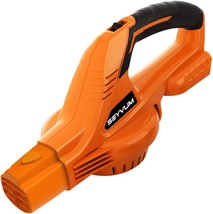 In Orange, Seyvum Leaf Blower - Electric Leaf Blower For Lawn Care, Battery - £36.83 GBP