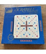 Scrabble 1982 Deluxe Edition w/ Turntable Complete Vintage Selchow &amp; Rig... - $44.99