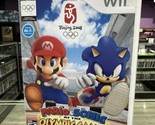 Mario &amp; Sonic at the Olympic Games (Nintendo Wii, 2007) CIB Complete Tes... - $11.83