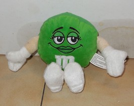 M &amp; M Green 4&quot; Plush Toy - £7.67 GBP