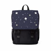 Spacy Galaxy Trend Color 2020 Model 3 Evening Blue Unisex Casual Shoulder Backpa - £59.38 GBP