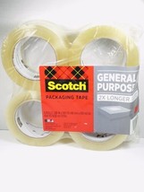 (4) Rolls of Scotch General Purpose Tape  @ 1.88 X 109 yds (48mm x 100m ea Roll - £11.71 GBP