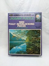 Vintage River Reflections Crown Guild Jigsaw Puzzle 1000 New - $49.49