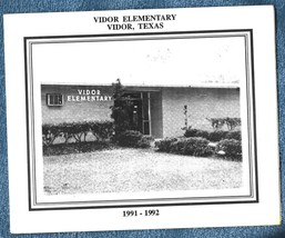 1991-92 Vidor Elementary, Vidor, TX, 4th Grade-Trinkle- 5 by 7 Class Photo - £6.87 GBP