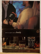 Jack Daniel’s Tennessee Whiskey Leave As Family Magazine Print Ad - £3.29 GBP