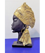 NEW Black African Queen Statue Figurine Bust Black African Americana Queen - £25.53 GBP