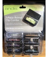 Andis 33655 Premium Animal Clip Comb Set For # 10 Blades 7 sizes 1/16&quot;-1&quot;  - $20.79