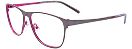 EASYCLIP EC487 Eyeglasses Eye Glasses 020 Satin Authentic New 55mm Unisex - $179.98