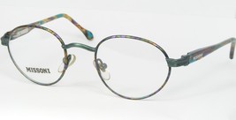 Vintage MISSONI Kids M. 386 NN1 GREEN MULTICOLOR UNIQUE EYEGLASSES 45-20... - $1,081.39 MXN