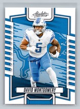 David Montgomery #63 2023 Panini Absolute Detroit Lions Retail - £1.49 GBP