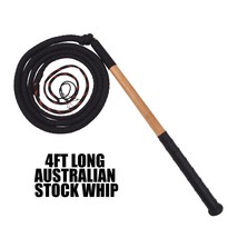 4ft Nylon Kids stock whip Australian Made - £26.75 GBP