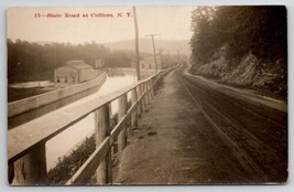 Colliers NY RPPC View On State Road New York c1910 Real Photo Postcard C39 - $19.95
