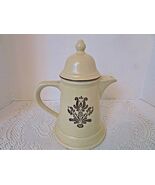 PFALTZGRAF LIGHT BROWN VILLAGE PATTERN COFFEE TEA POT  #6-550 USA 4-6 CUP - $235.17 MXN