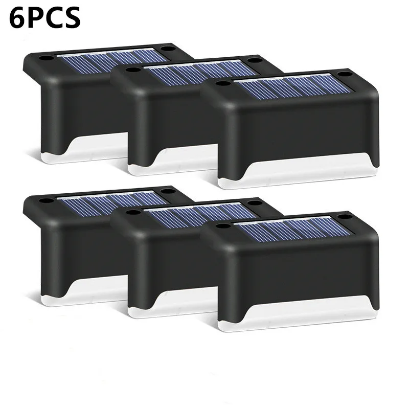 6pcs LED Solar Light Path Stair Outdoor Waterproof Wall Light Garden scape Step  - $143.37