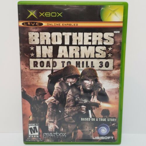 Primary image for Brothers in Arms: Road to Hill 30 (Microsoft Xbox, 2005) Complete With Map