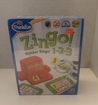 Zingo 1-2-3 Number Bingo Game for Age 4 &amp; Up THINKFUN - NEW &amp; Sealed - $14.99