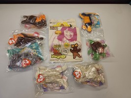 Ty McDonalds Teenie Beanie Babies 90&#39;s Lot of 8 And Bag NIB - £9.85 GBP