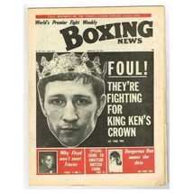 Boxing News Magazine February 18 1972 Box3438/F Vol 28 No.7 Foul! They&#39;re fighti - £2.57 GBP