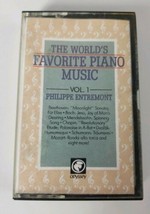 The Worlds Favorite Piano Music Vol. 1 Cassette Tape Philippe Entremont - £7.46 GBP