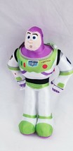 disney pixar Toy Story 4 Buzz Lightyear 10.25&quot; bright shiny plush jet pa... - £11.04 GBP