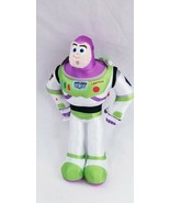 disney pixar Toy Story 4 Buzz Lightyear 10.25&quot; bright shiny plush jet pa... - $263.06 MXN