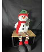 Avon Snowman Shelf Sitter - Cheeks Light Up - Free Shipping - $41.36 CAD