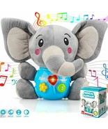 Baby Educational Soft Toy Elephant Newborns 0 3 6 9 Month Old Boy Girl t... - £31.92 GBP