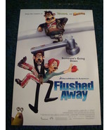 FLUSHED AWAY - MOVIE POSTER - £16.52 GBP