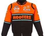 Chase Elliott JH Design Black Orange Hooters Cotton Twill  Full-Snap Jacket - $159.99