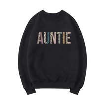 Auntie Sweatshirt Gift for Sister Pregnancy Announcement Top  Crewneck Sweatshir - £89.31 GBP