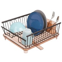 Large Modern Kitchen Countertop, Sink Dish Drying Rack - Removable Cutlery Tra - £43.31 GBP