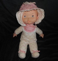 14&quot; Vintage 1980 Baby Holly Hobbie Knickerbocker Doll Stuffed Animal Plush Toy - £29.13 GBP